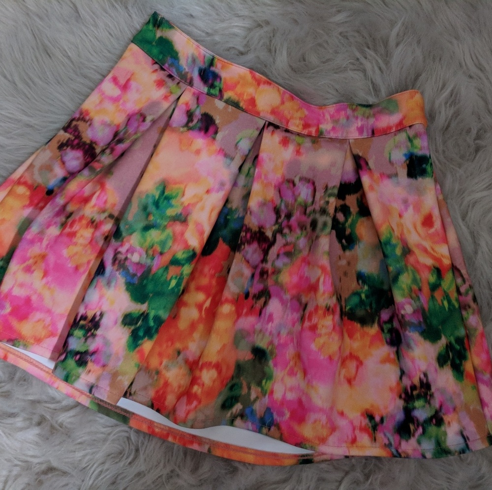Aeropostale Floral Skirt
